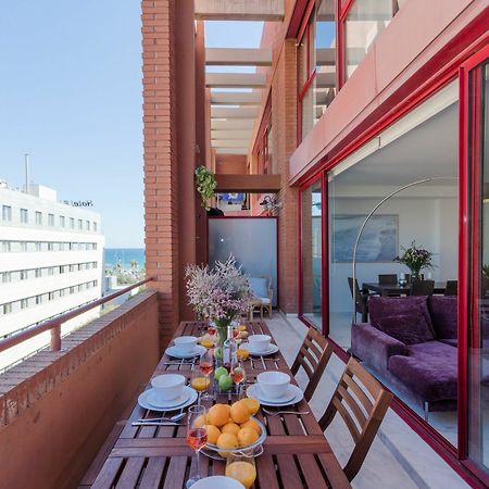 Unique Rentals - Stylish Seafront Duplex Barcelona Eksteriør billede