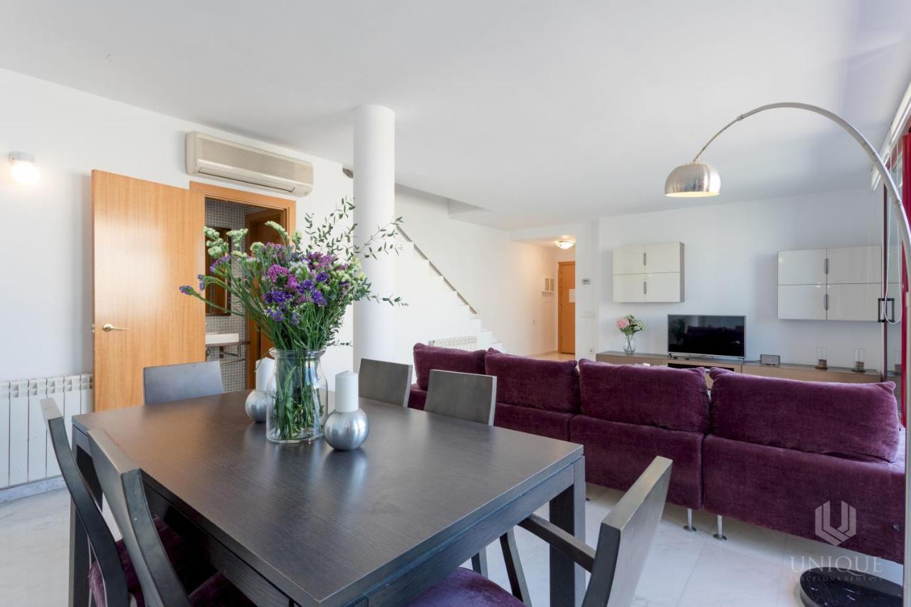 Unique Rentals - Stylish Seafront Duplex Barcelona Eksteriør billede