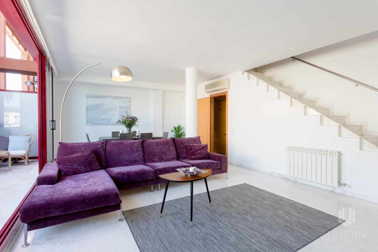 Unique Rentals - Stylish Seafront Duplex Barcelona Eksteriør billede